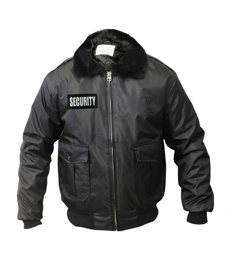 Bat jacket with reflective safety logo