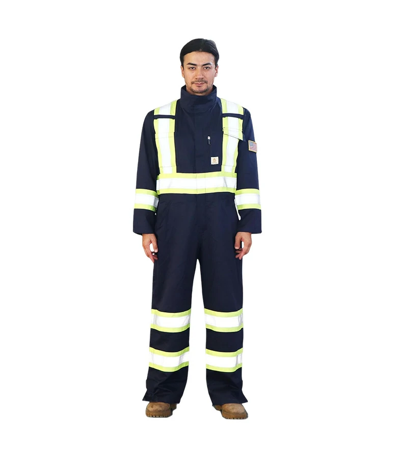 FR Coveralls High Visibility Flame Retardant