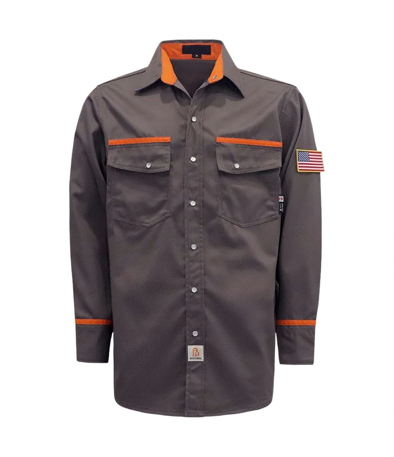 FR Shirts for Men Flame Resistant Light Weight