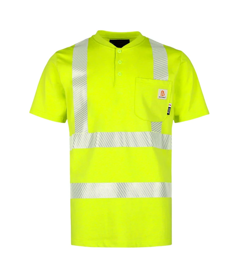 Flame Retardant Shirts Hi-Vis High Visibility Reflective Flame Retardant