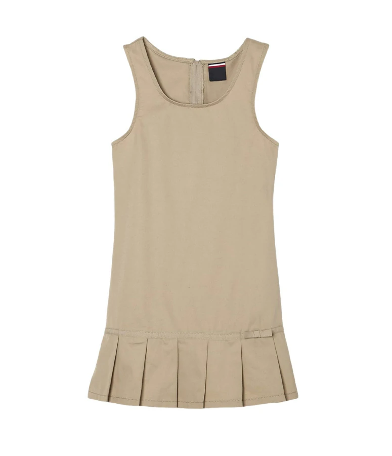 Girls Pleated Pullover School Uniform