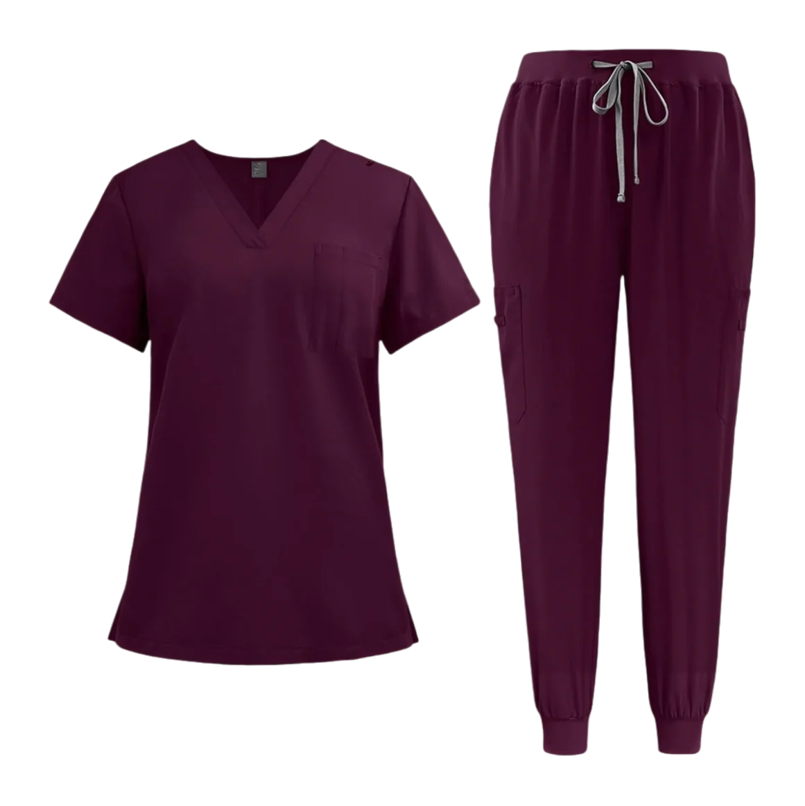 Women's elastic scrub suit