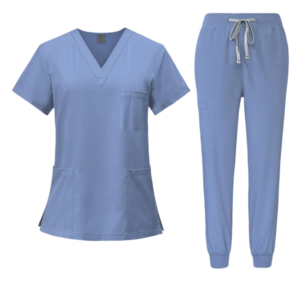 Women's elastic scrub suit - Image 2