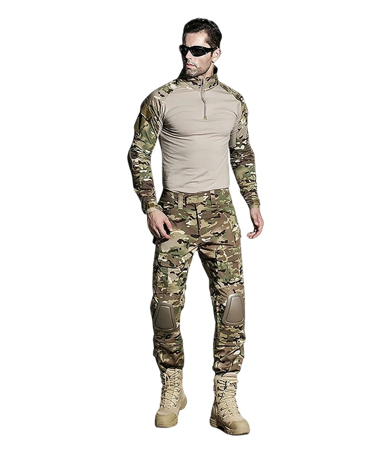 Long Sleeve Men's Tactical Military Uniform