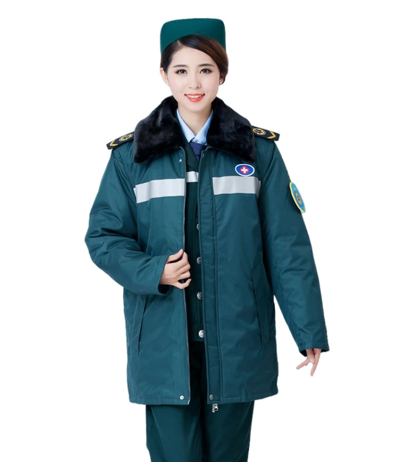 First Aid Down Coat Cotton Coat Cold Protection