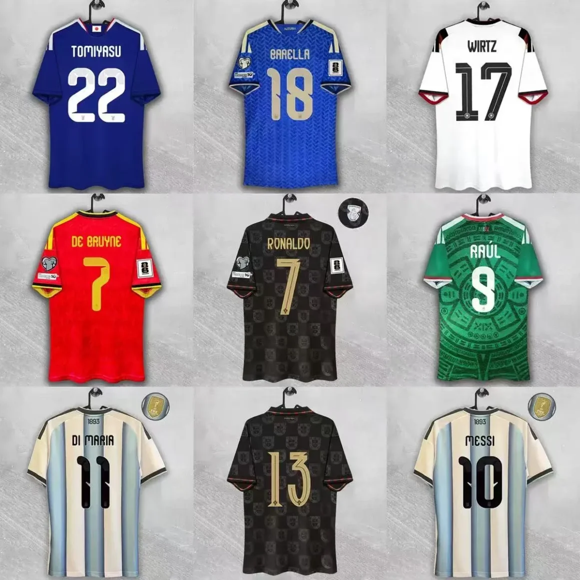 World Cup jerseys